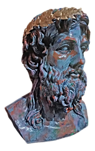 Zeus Busto Dios Griego Mitología