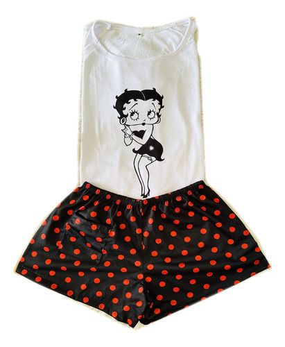 Pijamas Animados Corto Remera Y Short Cod 2402