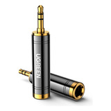 Ugreen Adaptador De Audio Auxiliar Jack 6.35mm A 3.5mm 2pz.