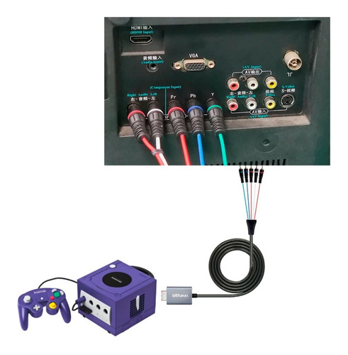 Componentes Cable Para Nintendo Game Cube, Envio Gratis.
