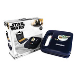 Uncanny Brands Mandalorian Waffle Maker - Bounty Hunter & Ba