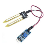 Modulo Sensor De Humedad De Suelo Tierra Higrometro Arduino 