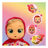Muñeca Cry Babies Storyland Scarlet -bebes Llorones Con Pelo