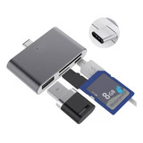 Hub Para Apple Macbook Usb-c E Samsung Cartão De Memória Usb