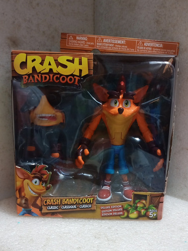 Crash Bandicoot Figura Original Articulada Mr34