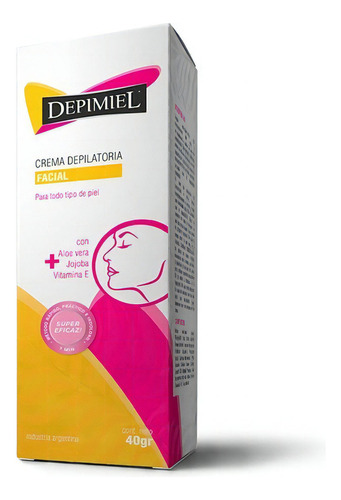 Crema Depilatoria Depimiel Crema Depilatoria Para Rostro Piel Normal 40 g