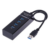 Hub 4 Puertos Multi Usb 3.0 Indicador Luz Led Adaptador