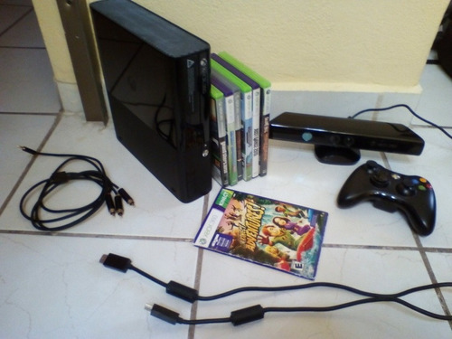 Xbox 360 + Hdmi + Kinect + 7 Juegos