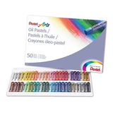 Gises Pastel Oil Pentel Con 50 Piezas