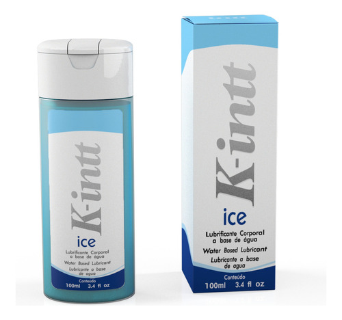 Gel K-intt Ice Lubrificante Gelado Corporal E Toys 50g