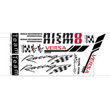 Kit Stickers Vinil Tuning De Auto Nissan Versa