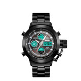 Reloj Hombre Skmei 1515 Acero Cronometro Timer Alarma Luz 