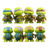 Kit 4 Figuras De Las Tortugas Ninja Mutantes Adolescentes
