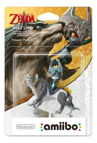 Amiibo Wolf - Link / Link Lobo - Zelda Twilight Princess