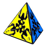Gear Pyraminx Cubo Rubik Qiyi 3x3 Engranaje Negro Original