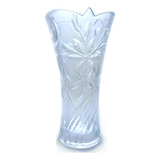 Florero De Cristal Glassware Grueso Centro De Mesa F-102