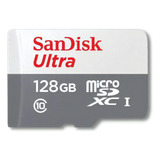 Memoria Microsd Sandisk 128gb Ultra Con Adaptador