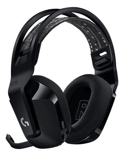 Headset Gamer Sem Fio Logitech G733 7.1 Dolby Surround Preto