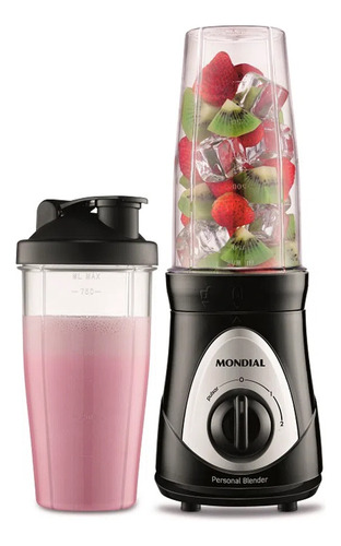 Mini Liquidificador Portátil Mondial Personal Blender Dg-01