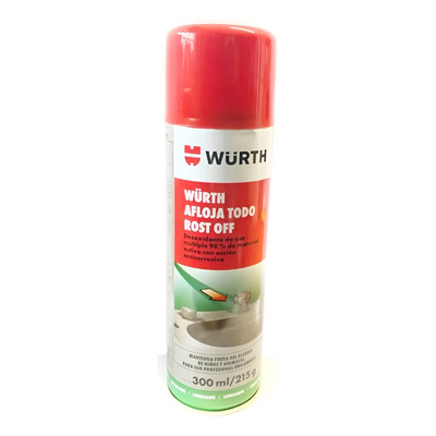 Wurth Rost Off Aflojatodo Desoxidante Uso Multiple 300ml | MercadoLibre