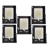 Pack 5pz  Reflector Led 20w (200w) Potente Luz Blanca R48w20