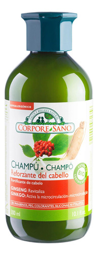 Cs Champu Trat. Reforzante Ginseng Bio 300ml