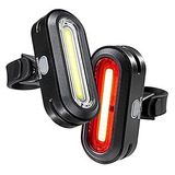 Juego De Luces Para Bicicleta Kryptonite Avenue F-100 R-50.