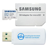 Tarjeta De Memoria Samsung Evo Plus 512gb Con Adaptador Para