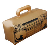 Radio Inflable Boombox 80s 90s Hip Hop Decoración De Fiesta