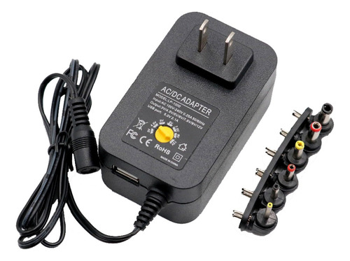 Adaptador De Corriente, Adaptador De 6 V, 12 V, 5 V, 2 A, 3