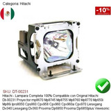 Lampara Compatible Hitachi Dt-00231 Mp8670/8745/8755/8760