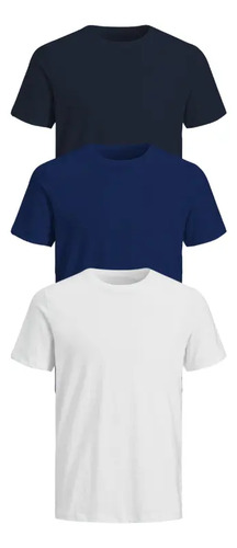 Playeras Basicas 280g Grosor Alto Comodo Conjunto 3pzs