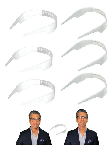 Paquete De 6 Soportes Ajustables Para Cuello De Camisa .els