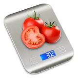 Balança Cozinha Fit Alimentos 10kg Inox Visor Grande Top