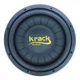 Subwoofer Plano De 12 150w. Rms 4 + 4 Ohms Krack Kws-1244dvc