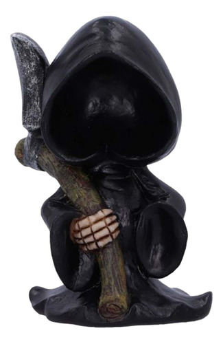 Grim Reaper Estatua Figura De Halloween Adornos De, Santa