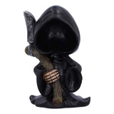 Grim Reaper Estatua Figura De Halloween Adornos De, Santa