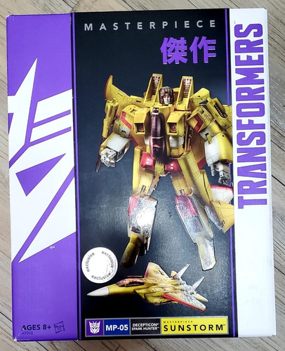 Transformers Masterpiece Mp-01 Sunstorm - Takara Hasbro