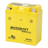 Bateria Motobatt Gel Honda Cb1 125 Cc Yb3l-a *