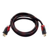 Cable Hdmi 1.5mts V2.0 Oro 24k Reforzado Full Hd 4k 3d