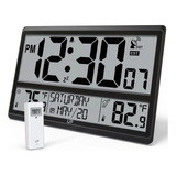 Lff Atomic Clock 4.5  Nmeros, Reloj De Pared Atmica Digital