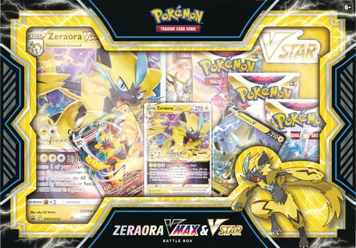 Caja De Batalla Pokémon Tcg: Zeraora Vmax Vstar