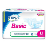 Pañal Tena Basic L X 21 Und - Unidad a $3142