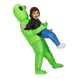 Disfraz Inflable Alien Alienigena Halloween Milei Adulto