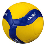 Balón Voleibol Mikasa V200w De Piel Sintética