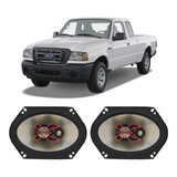 Kit Alto Falante Ford Ranger 2010 A 2012 Bravox 100w Rms