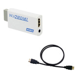 Convertidor Nintendo Wii A Hdmi + Cable Hd