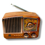 Radio Vintage Bc357 Retro Bluetooth/tf/am/fm/usb/aux Recable