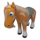 Caballo Percherón Goma 32cm Granja De Zenon Juguete Sonido