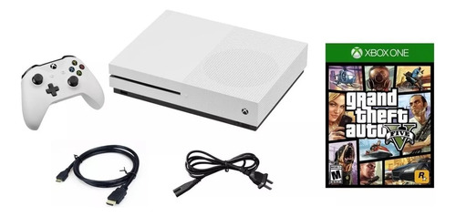 Microsoft Xbox One S 500gb Completo + Disco Fisico